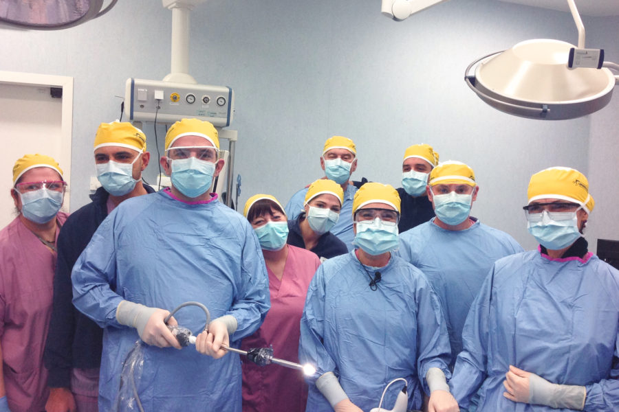 Chirurgia, piena riuscita per l’evento formativo “in diretta nazionale”